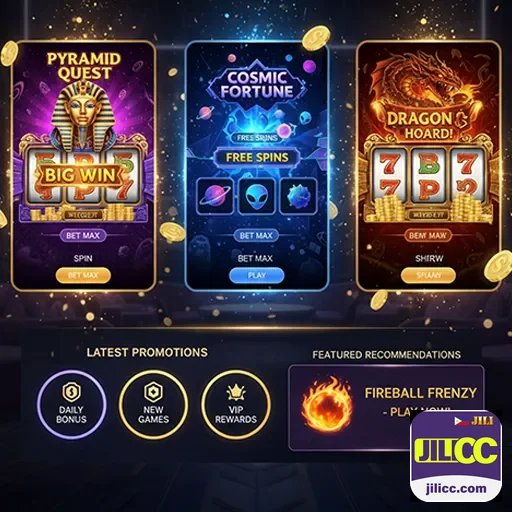 Mobile gaming experience at jilicc, the best casino site PH - jilicc